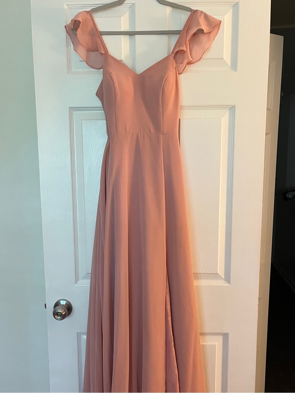 Azazie Everett Pink Bridesmaid Dress Size 2